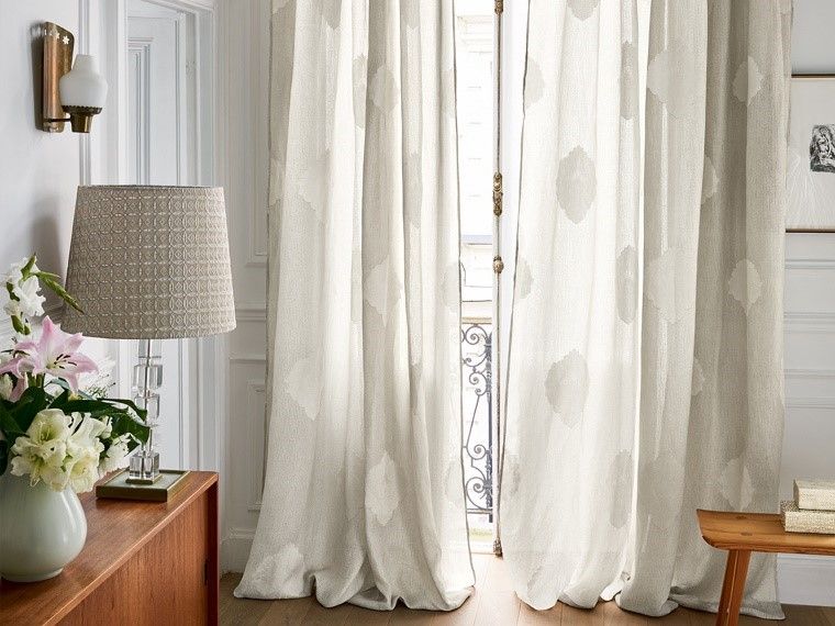 #ThisMonthWeLove the Passeggiata fabric at Ardecora at <a href="/ZimmerandRohde/">Zimmer + Rohde UK</a> is a beautiful sheer fabric is with a stylish medallion pattern, perfect if you need a light and flowing fabric with some personality. buff.ly/2GpVWUB