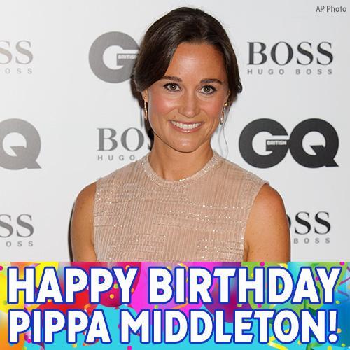 Happy Birthday, Pippa Middleton! The sister of the Duchess of Cambridge Kate Middleton is celebrating today. 
