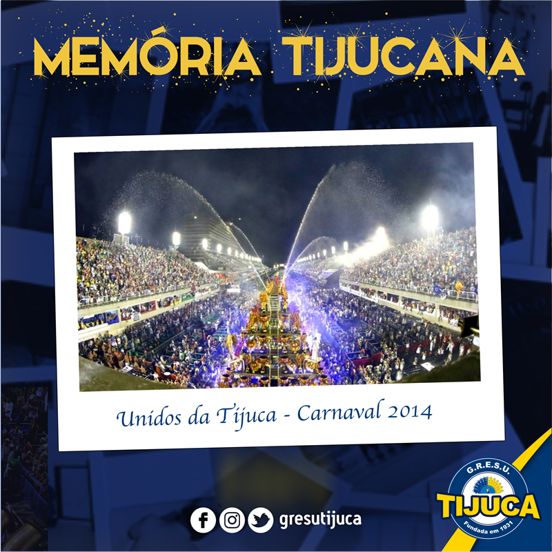gresutijuca's tweet photo. Relembrando nosso último campeonato.
Aquela homenagem ao grande Ayrton Senna. 
Lembra desse desfile?

#UnidosDaTijuca #Carnaval #Sapucaí #NaçãoTijucana #Campeã #Carnaval2014 #AceleraTijuca https://t.co/MzIiKWDsUI