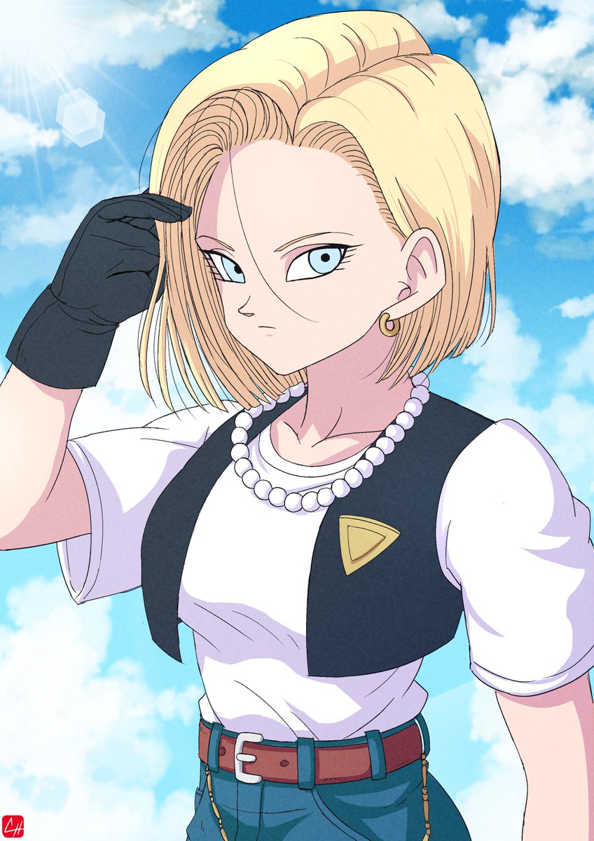 Chris Hernandez Dragon Ball 18 Android18 18号 ラズリ 人造人間18号 Lazuli Dragonball ドラゴンボール Db Dragonballz ドラゴンボールz Dbz