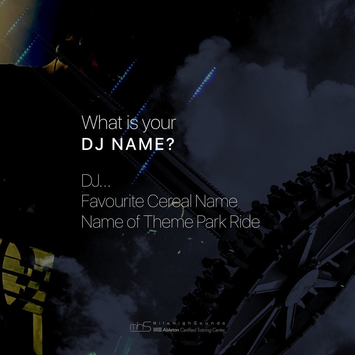 DJ Trix Tornado 😎

Tell us yours!

#DJ #DJs #TBT #funstuff