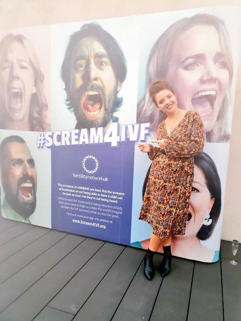 What an amazing and inspiring night to be apart of with <a href="/SSWellnessUK/">Saatchi Wellness UK</a> and <a href="/FertilityNUK/">Fertility Network</a>! The new campaign launch for for equal rights for Ivf. #scream4ivf 
You can sign the petition here:change.org/p/scream4ivf-t…