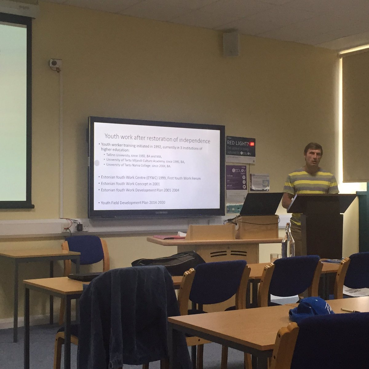 sheilacurran1's tweet photo. Marti Taru from the University of Tallin talking about the development of youth work in Estonia and its emergence following restoration of independence in 1991 @TAGPALYCW #TYW2018 https://t.co/msbGmQs3uh