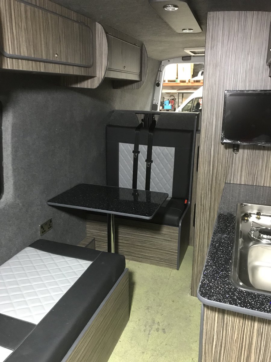 Race_Vans's tweet photo. All of our conversions are built inhouse and customised to suit your taste - from a day van through to a full motorhome with hot running water.  RVC vans are designed with storage in mind whether its wheels, tools or bikes to go in the back we have a solution #racevanconversions https://t.co/DSJY2irtAh