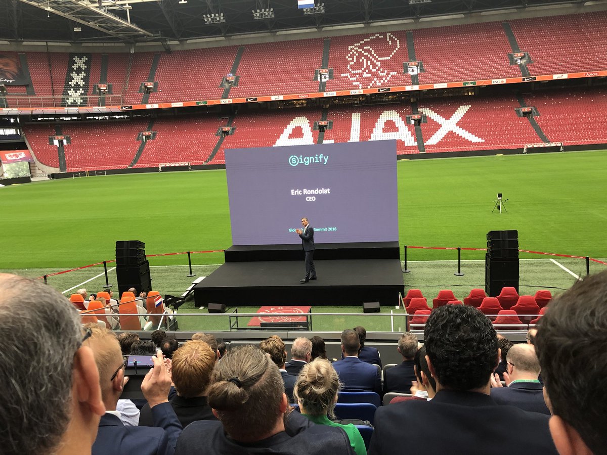 FordElec1919's tweet photo. #poweroftwo. Having a great time at Signify conference in Amsterdam! https://t.co/KHCglBsptv