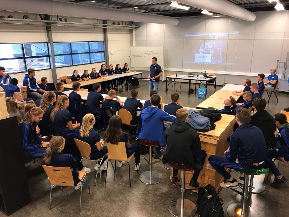 Deze week zijn de #studenten van @CIOSGoesBreda gestart in Innovitapark. Welkom jongens en meiden!! Maak er een te gek schooljaar van!