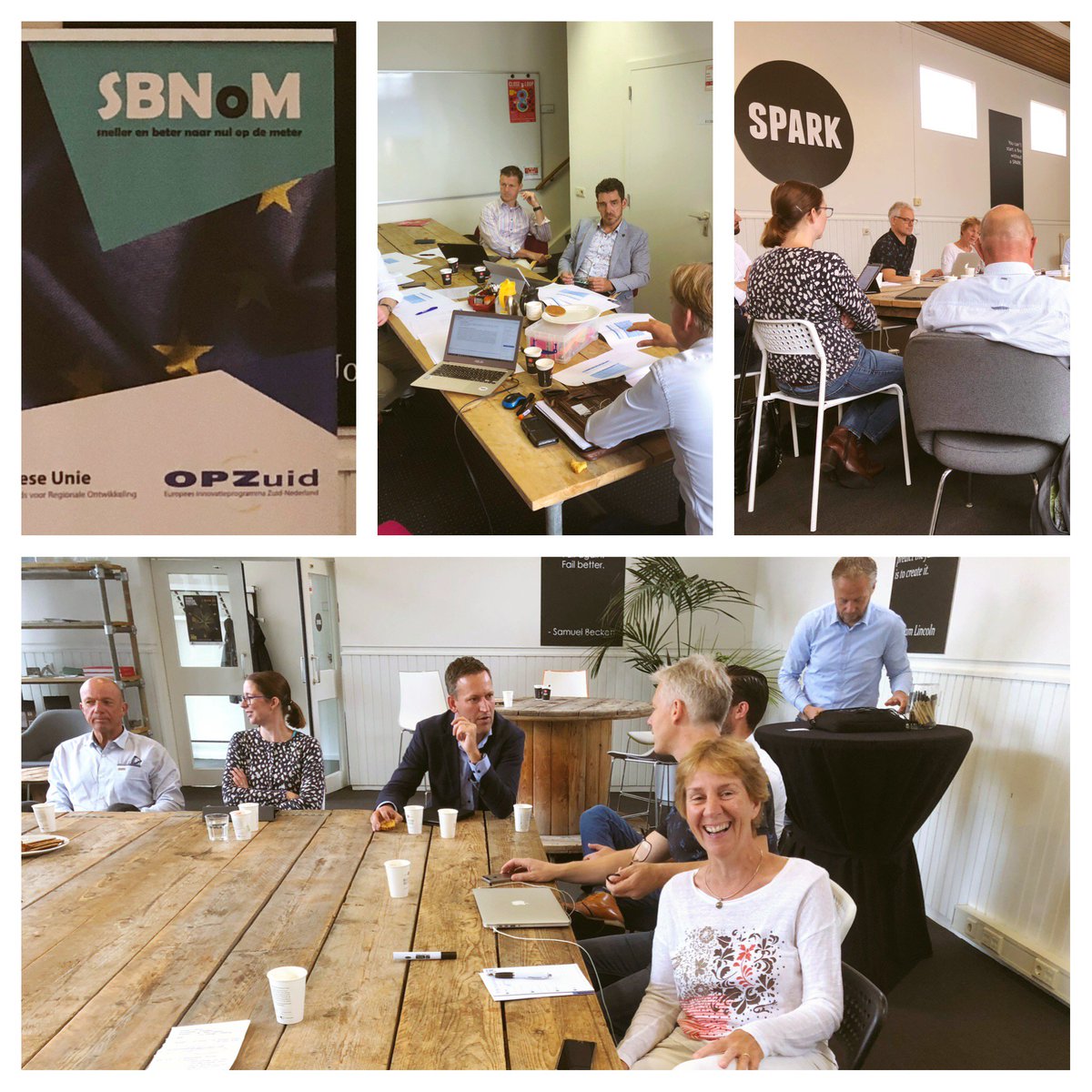 8e #samenwerkdag op stoom met de 18 partners van #SBNom bij <a href="/SPARK_Campus/">SPARK Campus</a>. Partners herijken, bundelen deliverables en zetten milestones uit <a href="/OP_Zuid/">OPZuid</a> #Stimulus
