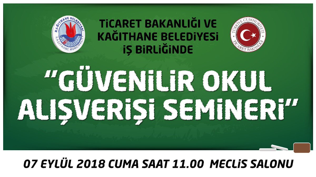 Okullardaki bazı sınıflar pazartesi 2018-2019 eğitim-öğretim dönemine başlayacaklar. Okul alışverişlerinde çocuklarımızın sağlığı için dikkat etmemiz gereken hususların anlatılacağı seminere davetlisiniz.