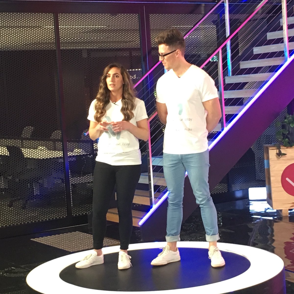 futureology_io's tweet image. It’s time for the #PitchDown - first up we have a duo - Matthew Boyd and Tanya Dontas from @vollieco which pairs #volunteers with worthy causes