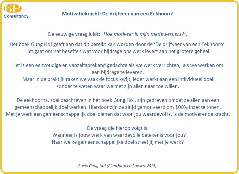 6PConsultancy's tweet photo. De medewerkers #motiveren, maar hoe doe je dat?

Lees verder en ontdek hoe de #medewerkers gemotiveerd kunnen worden in hun werk!

#Motivere #Motivation #GemeenschappelijkDoel #WaardevolWerk #6PConsultancy #DeDrijfveervaneenEekhoorn #Valuable #Goal https://t.co/5YHclDHd4B