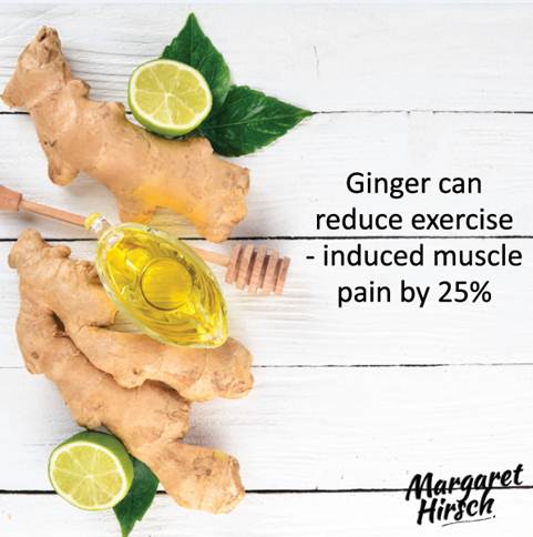 MargaretHirsch's tweet photo. #TodaysFunFact: Daily consumption of raw and heat-treated ginger results in moderate-to-large reductions in muscle pain following exercise-induced muscle injury! https://t.co/hPHHWHXPW3