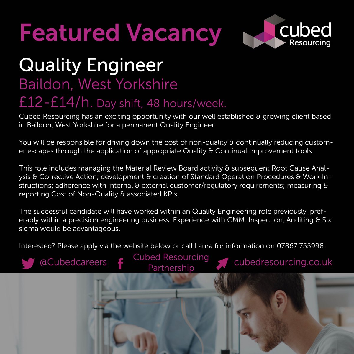 Cubed Careers tweet media