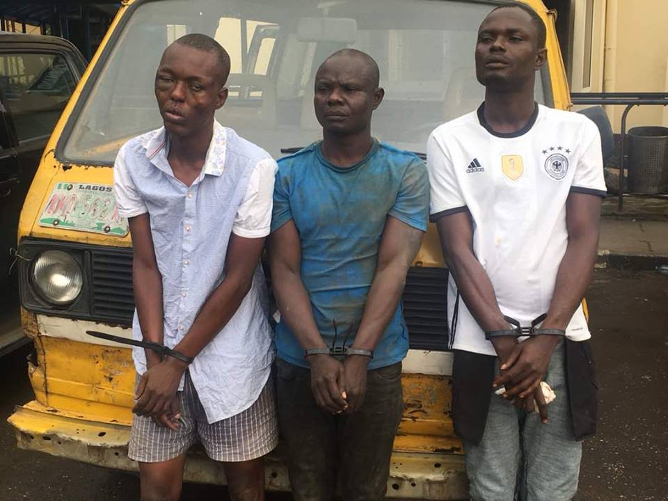 Three Notorious One Chance Operators Apprehended on Third Mainland Bridge in Lagos yawnaija.tv/three-notoriou…