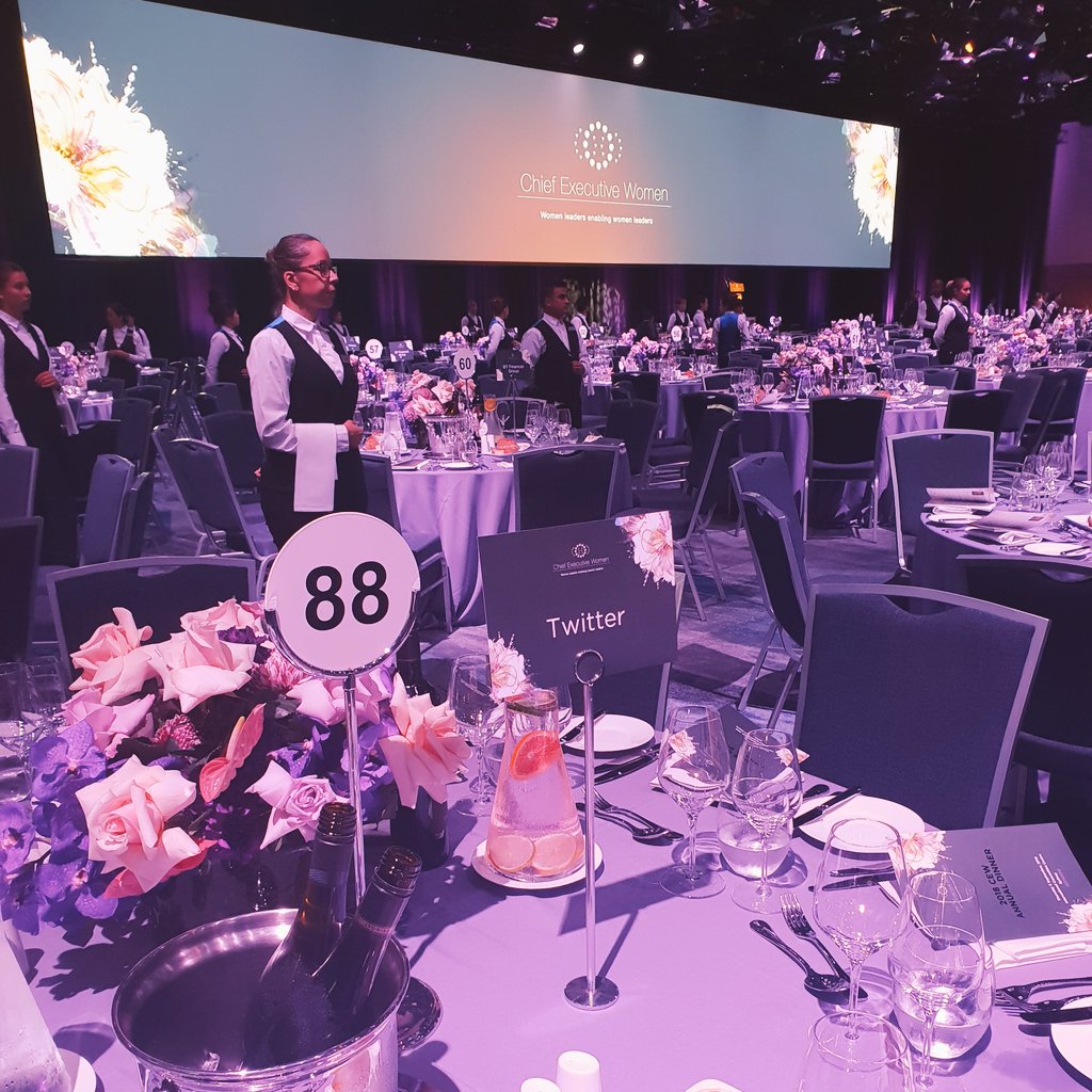 suzynicoletti's tweet photo. So proud to be a part of the #CEWAD18 Gala dinner for Women Leaders Enabling Women Leaders https://t.co/wRkht9nNYr
