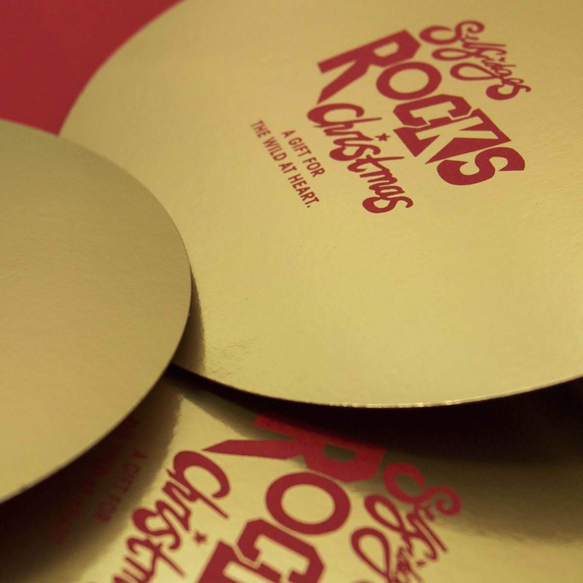 Wigstonpaper's tweet image. Recent project for Selfridges by Fontaine London, foiled on Senses Windsor Scarlet #MadeWithSenses #CreativePaper #ColouredPaper