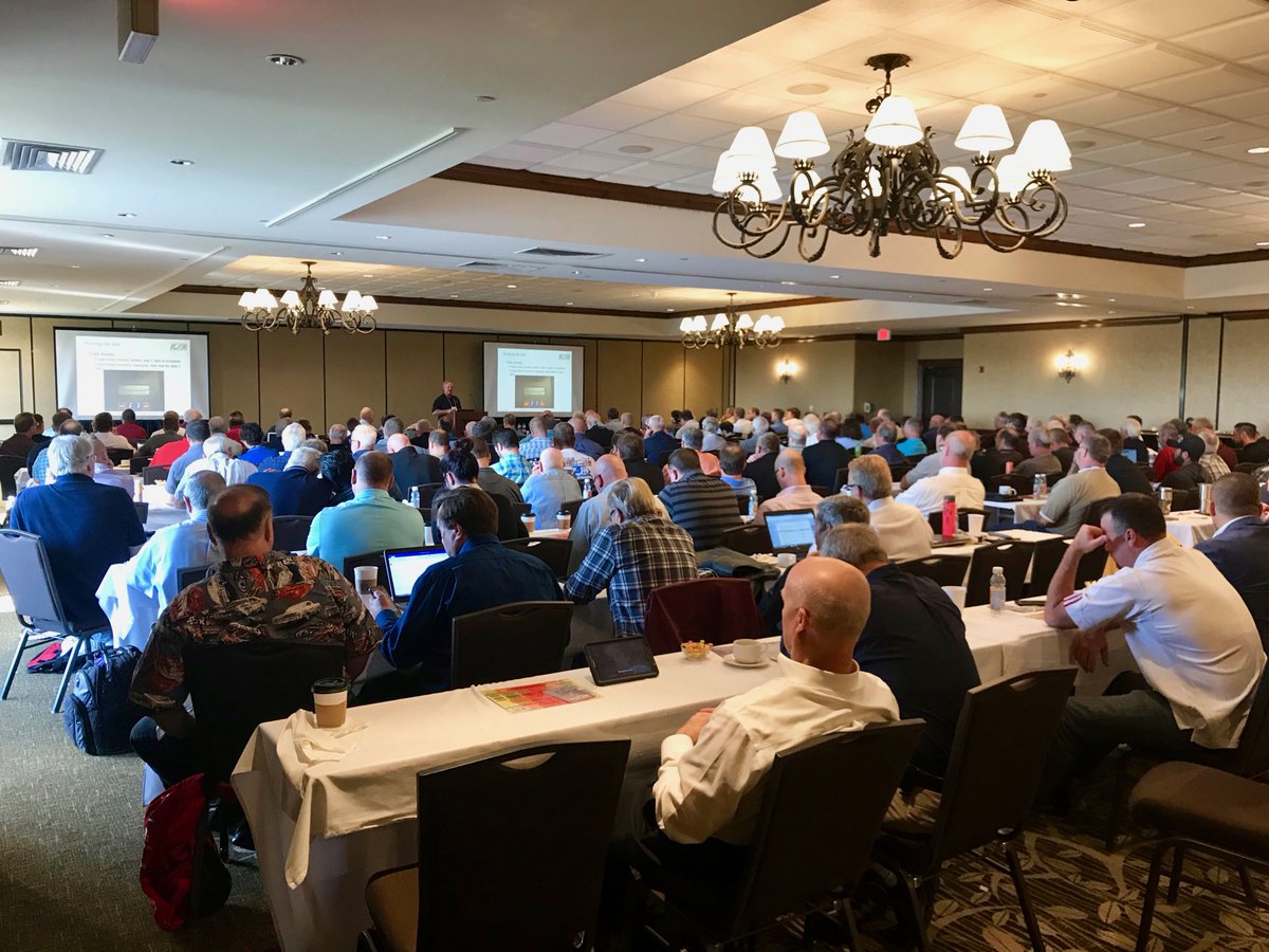ElevatorWorld's tweet photo. The #NAESA #Wisconsin Symposium is underway! Be sure to stop by our booth — we'd love to meet you. https://t.co/2n29gxyTQX