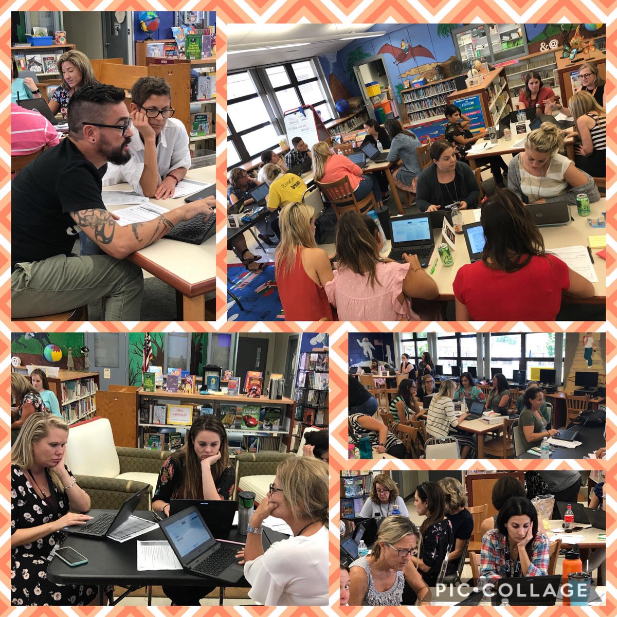 CalusaES's tweet photo. Growth happening here! Teachers selecting their PGP Goal and how to plan action steps using the Growth Tracker resources! #CalusaFlockRocks #missionpossible30 @Learn_Sci @AnthDougherty https://t.co/IO7AvgMVrX