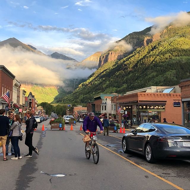 Telluride_tv's tweet photo. We're gearing up for a wonderful weekend with @tellurideblues. Who are you most excited to see? #Telluride #TellurideTV #TTV #AlmostLive #TellurideBlues #TBBF18

📷: @erinkmac https://t.co/mqN6mG5gtl
