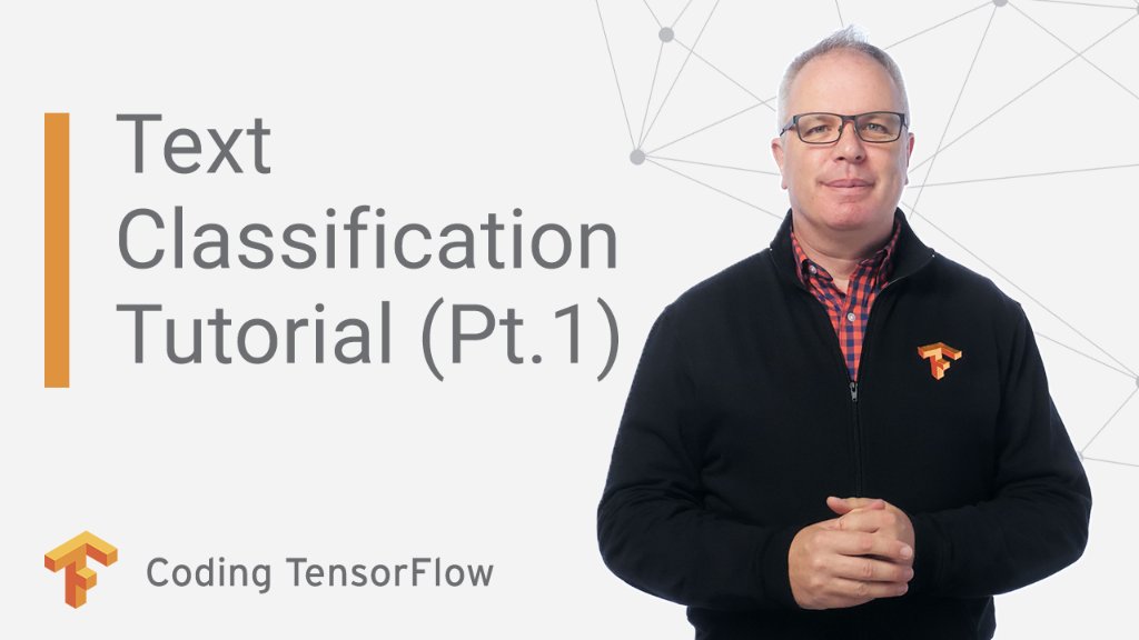 TensorFlow's tweet image. Learn how to overcome the challenges of text classification in this week's #CodingTensorflow. @lmoroney breaks down step by step how to prepare the data for training. Next week we'll cover measuring sentiment!
Watch here → bit.ly/2xcwRrV