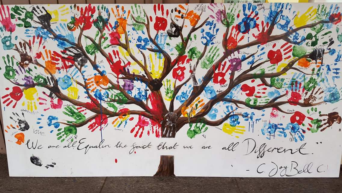 Throwback Thursday: Cohort #2's mural. #tbt #backintheday #classof2017