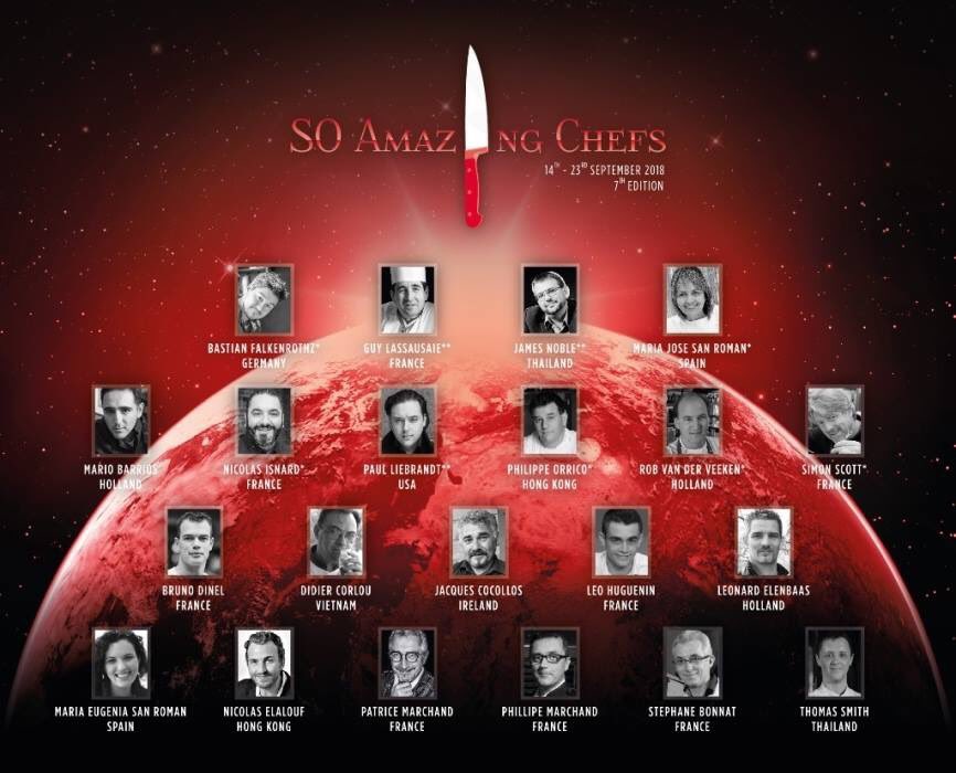 commecestbon's tweet photo. #SOAmazingChefs 2018 returns for its 7th year, bringing together 21 amazing chefs and culinary maestros representing 14 Michelin stars. #เทศกาลอาหาร ยิ่งใหญ่กลับมาอีกครั้ง #SoSofitelBangkok #commecestbon #กินดื่มเที่ยว #MichelinStars #เชฟมิชลิน
https://t.co/JnCKzKUs2K https://t.co/iw0LZlMEtz