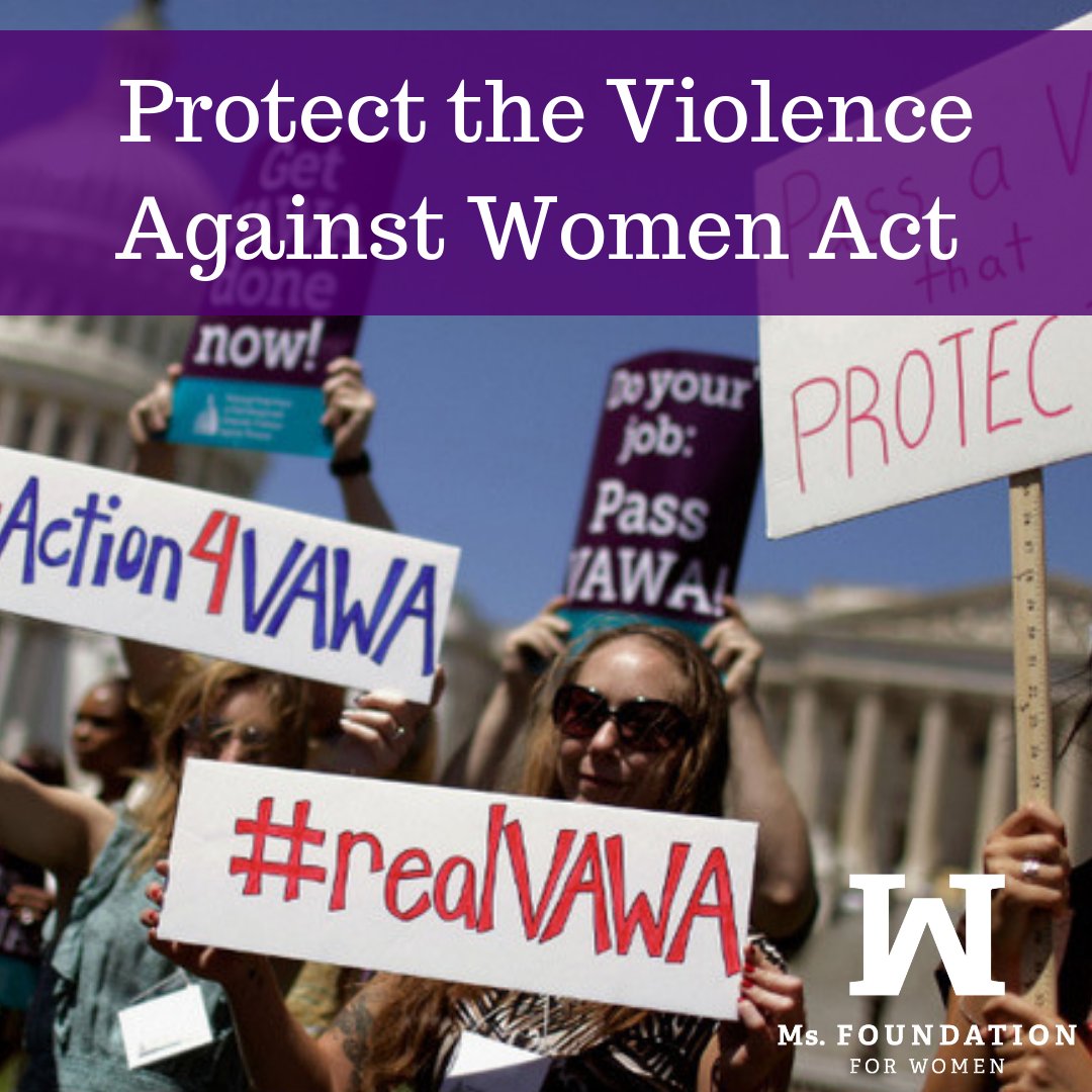 msfoundation's tweet photo. On the 24th anniversary of the Violence Against Women Act the legislation is close to expiring. Tweet or RT @ your representative &amp; urge them to reauthorize the act before the 9/30 deadline. The #VAWA is imperative to keeping women &amp; girls safe from sexual &amp; gender-based violence https://t.co/n1ajwQEXTZ