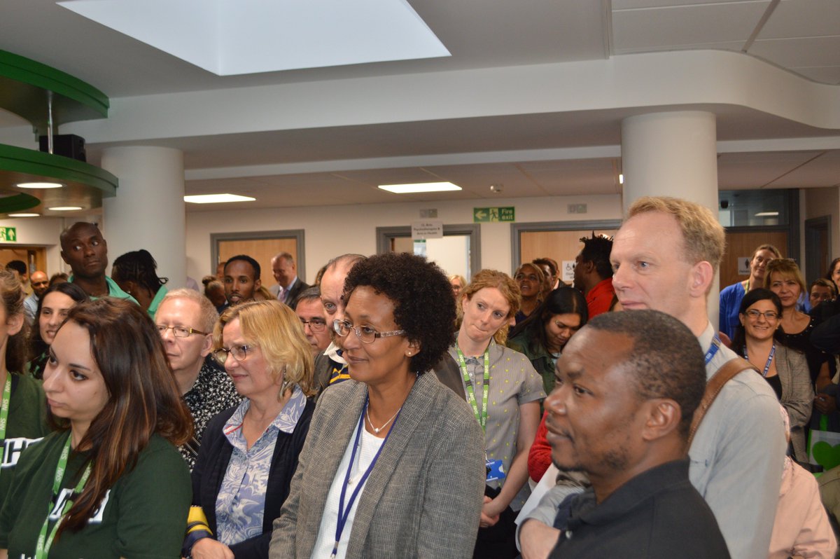 A cross section of the crowd who turned up for the event