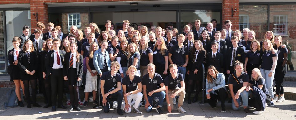 ib_pgs's tweet photo. Really enjoyable inaugural Anglo-Swedish conference @PGS_1732 with our friends from the tall ship TS Gunilla,  Year 12 IB pupils and visiting Swedes have now put the world to rights! @IB_DP @iborganization #IB50 https://t.co/6ml8VczGys