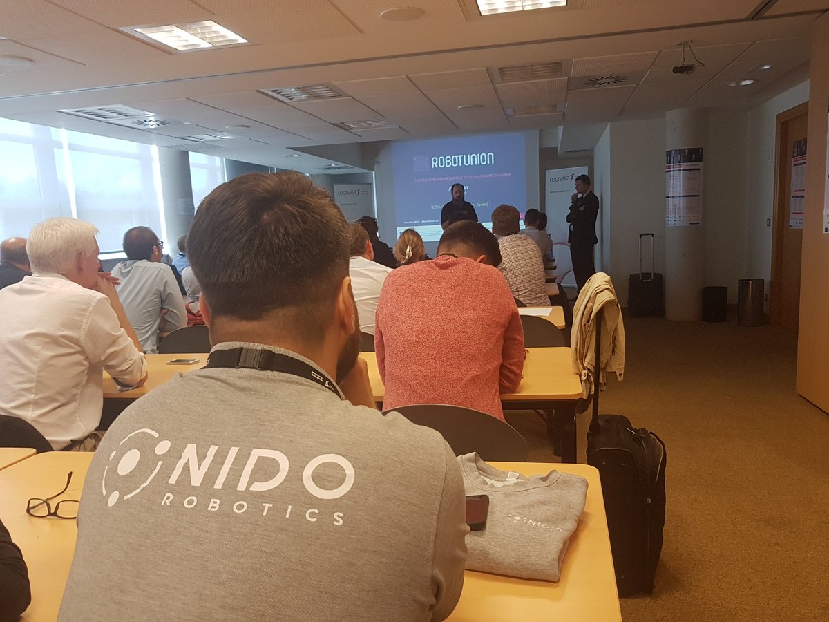 RobotUnion_EU's tweet image. Tic tac, tic tac... The pitching sessions are running, winners will be announced at 8pm! Stay tuned #JuryDay_RU18