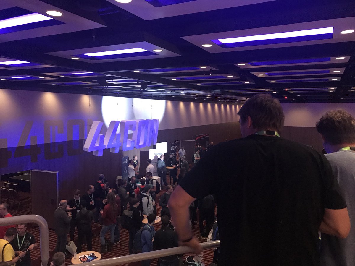 Ian44CON's tweet photo. Gin o’clock at #44CON kindly sponsored by @crowdfense https://t.co/vLnrrowPcw