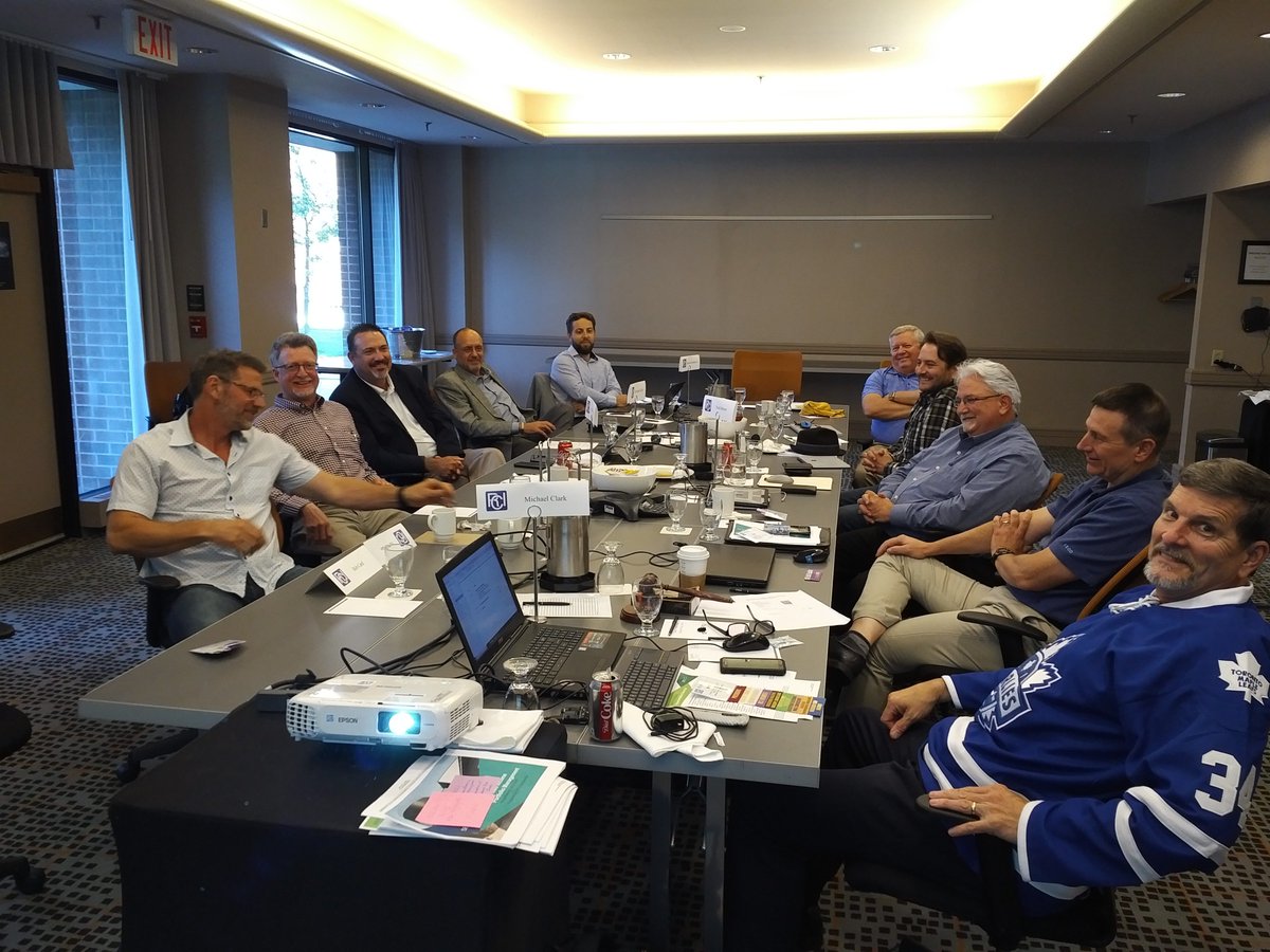 IIBEC2020's tweet photo. RCI's BOD met yesterday, and got a detailed overview of operations as presented by RCI CEO and VPs. This meeting was held in Canada in support of the #CBES2018, which has great attendance. Photo by @BobCardRBEC https://t.co/pOhZwlSWEQ
