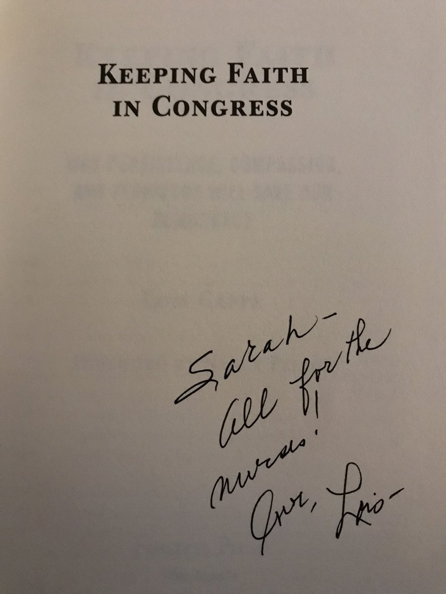 Congratulations <a href="/RepLoisCapps/">Lois Capps</a> on your new book! Thank you for sharing your wisdom and demonstrating the value of bipartisanship. Appreciate your leadership and longtime support of @NFP_nursefamily. More nurses in Congress! @laurabcapps <a href="/teri_weathers/">Teri Weathers</a> <a href="/ToniPanetta/">Toni Panetta</a>