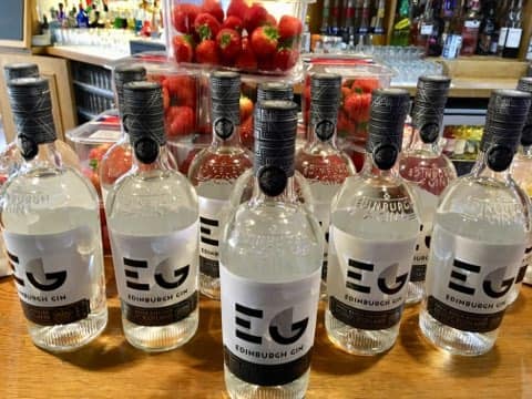 CheersCafeBar's tweet photo. Our Scottish strawberry infused @Edinburgh_Gin makes a gorgeous gin liqueur. It's very popular. Today we've been busy making fresh supplies, 12 bottles worth! 😍😋🏴🏴🏴🏴
#ScottishGinBar #Finalist2018 @ScotGinAwards https://t.co/SRzlyYINBf