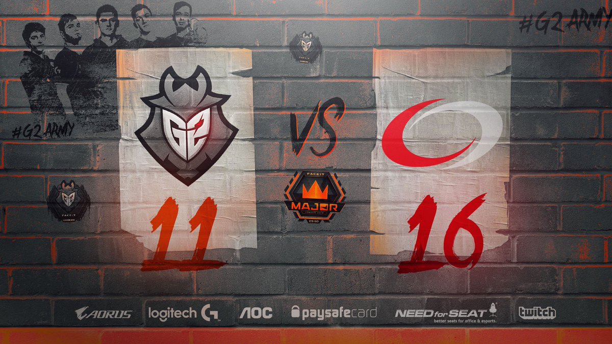 G2 Esports Gg Wp Complexity Very Difficult Game For Us But One We Can Learn A Lot From Still A Long Way To Go At The Faceitmajor T Co Un973qtarx