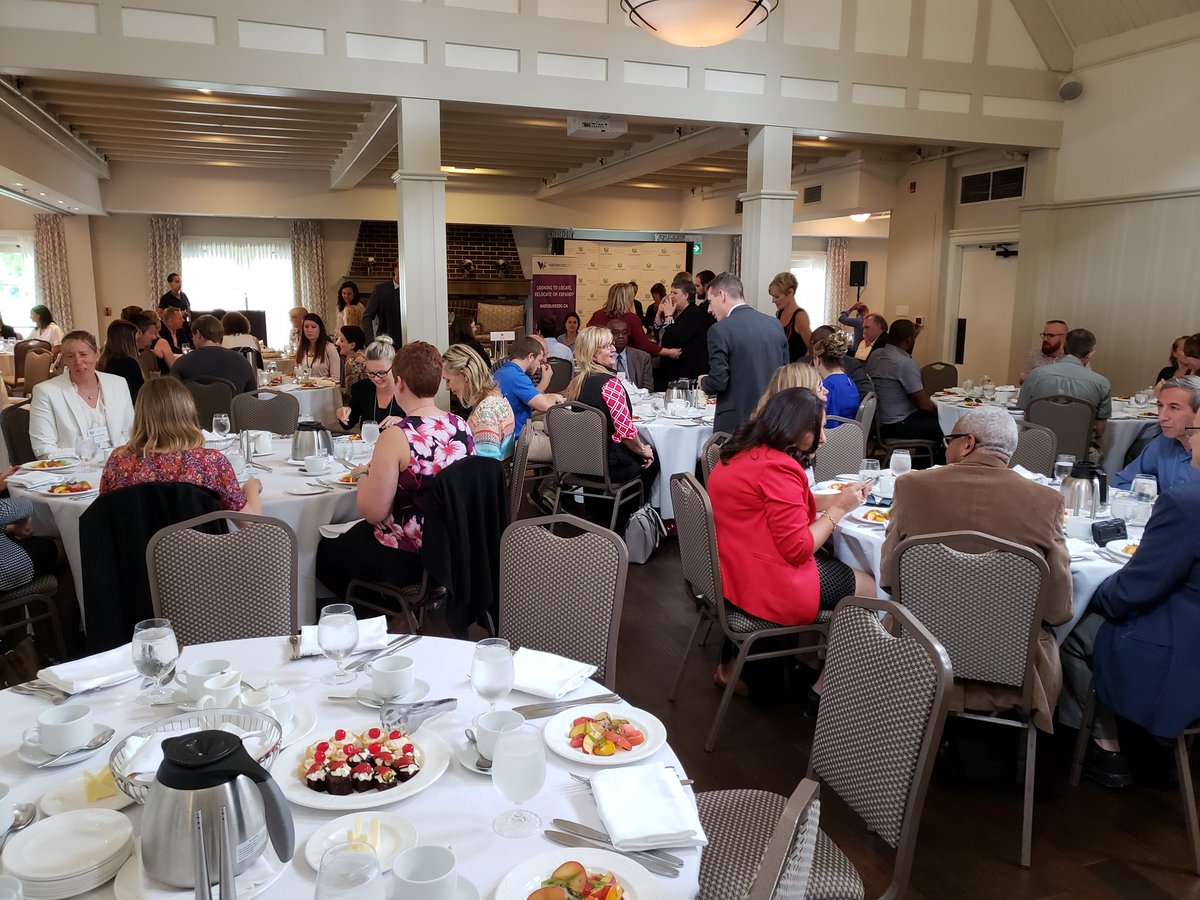 GKWCC's tweet image. It's a packed room today at our sold out lunch!!