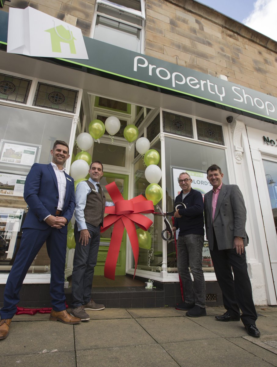 Wednesday 12 September saw David <a href="/BumbleCricket/">David 'Bumble' Lloyd</a> Lloyd and <a href="/HyndburnCouncil/">Hyndburn Borough Council</a>'s Miles Parkinson join the Property Shop team to celebrate the official opening of their brand-new Sales Department 
amazingaccrington.co.uk/property-shop-… #AmazingAccrington