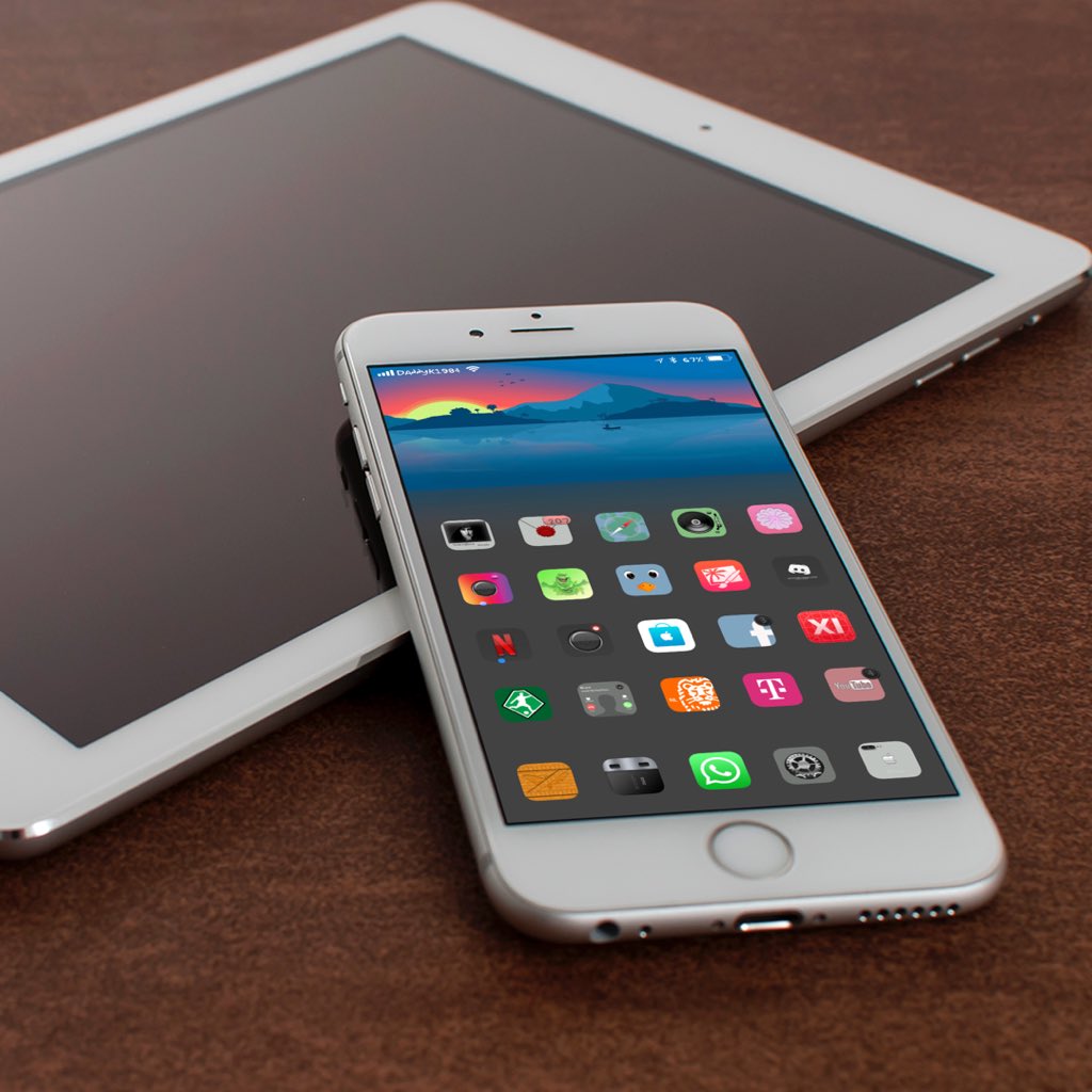 Creeper187070's tweet image. quick setup feom @jima6636 #theme #neos looks great hope to see more #screenshotapp by @JunesIphone