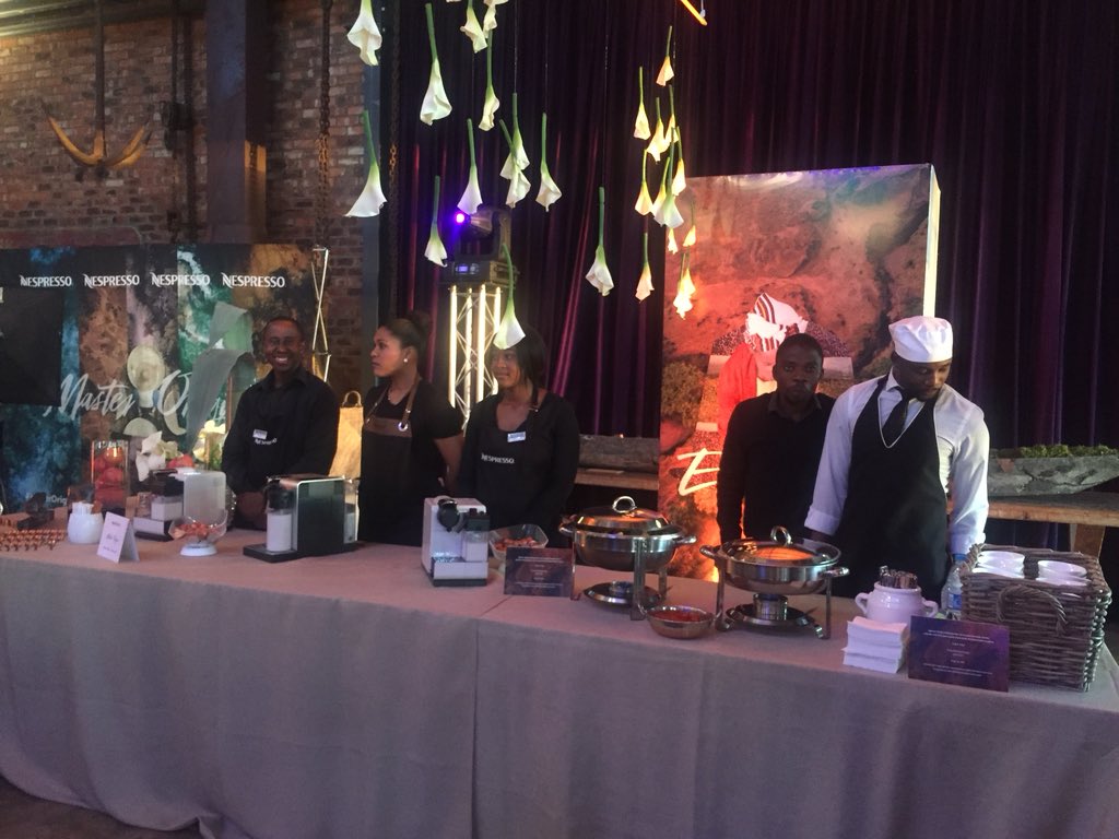 LetsGo_SA's tweet photo. GWe are thrilled to be at the @masterorigin #nespressoza event at @KatysPalaceBar this evening, MCd by @jsomethingmusic
A coffee-lover’s paradise!
#letsgo_sa #letsgo https://t.co/4o4U4zCKcy