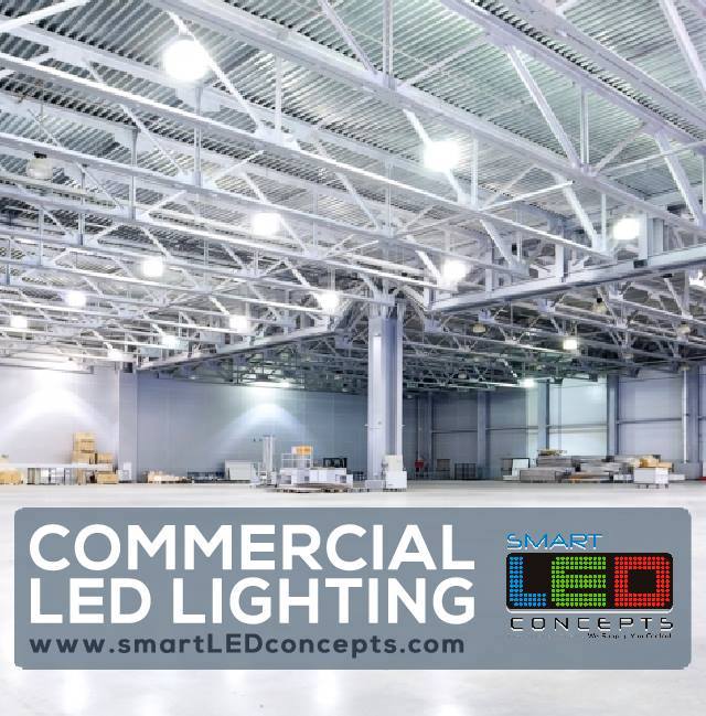 INDUSTRIAL LED LIGHTING
The ideal source for energy efficient illumination in large spaces.
(954) 278-1817
smartLEDconcepts.com