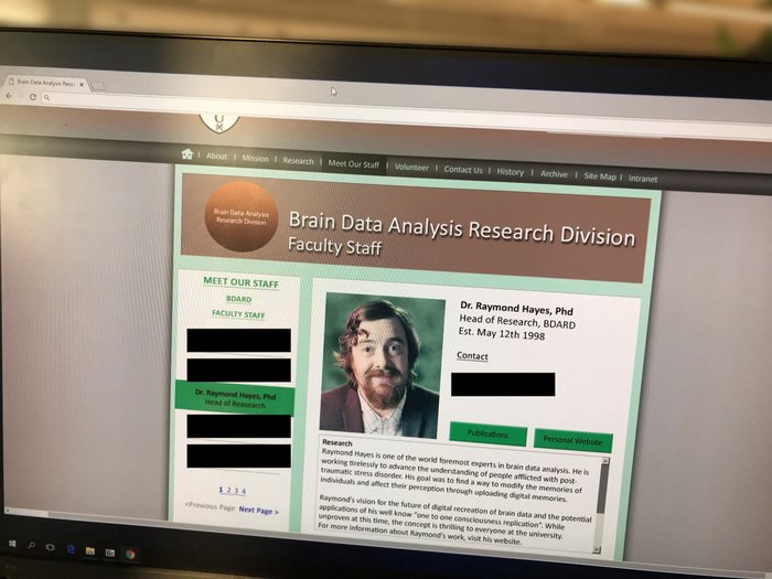 UbisoftVR's tweet image. #TransferenceVR is the result of a collaboration between @Ubisoft and @_SpectreVision, but did you know it is based on research into new technological frontiers by Raymond Hayes? Here are some documents from the early days of his brilliant career.