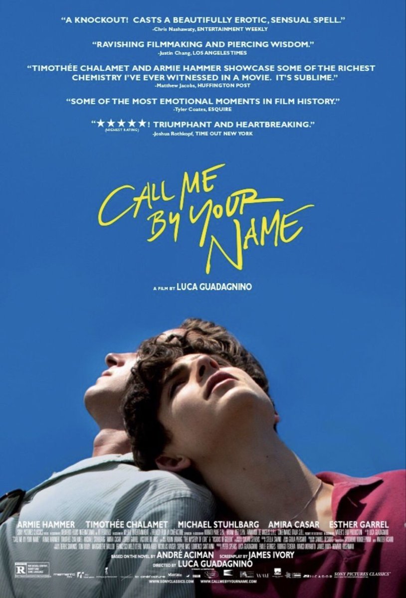 In 1980s Italy, a romance blossoms between a seventeen year-old student and the older man hired as his father’s research assistant.

Location, time: Fyrisbiografen, Saturday 15th, 16:00-18:00 
Languages:
Mixed English and Italian, with Swedish subtitles

#uppsalapride #welcomeout