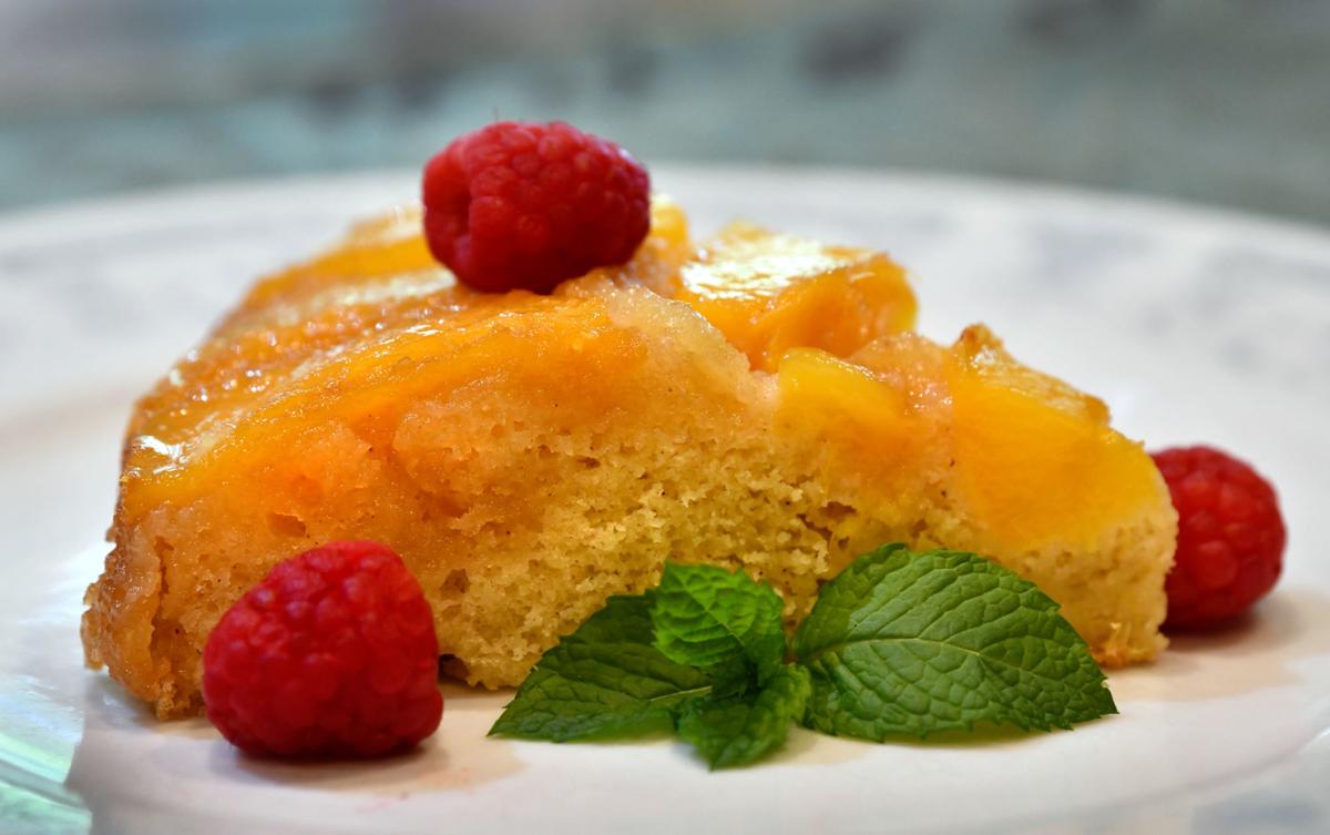 BestRecipesMag's tweet photo. Upside down peach cake is certain to please your sweet tooth. https://t.co/l430l9DNC9 #dessert #yum https://t.co/p3OHqIPzru