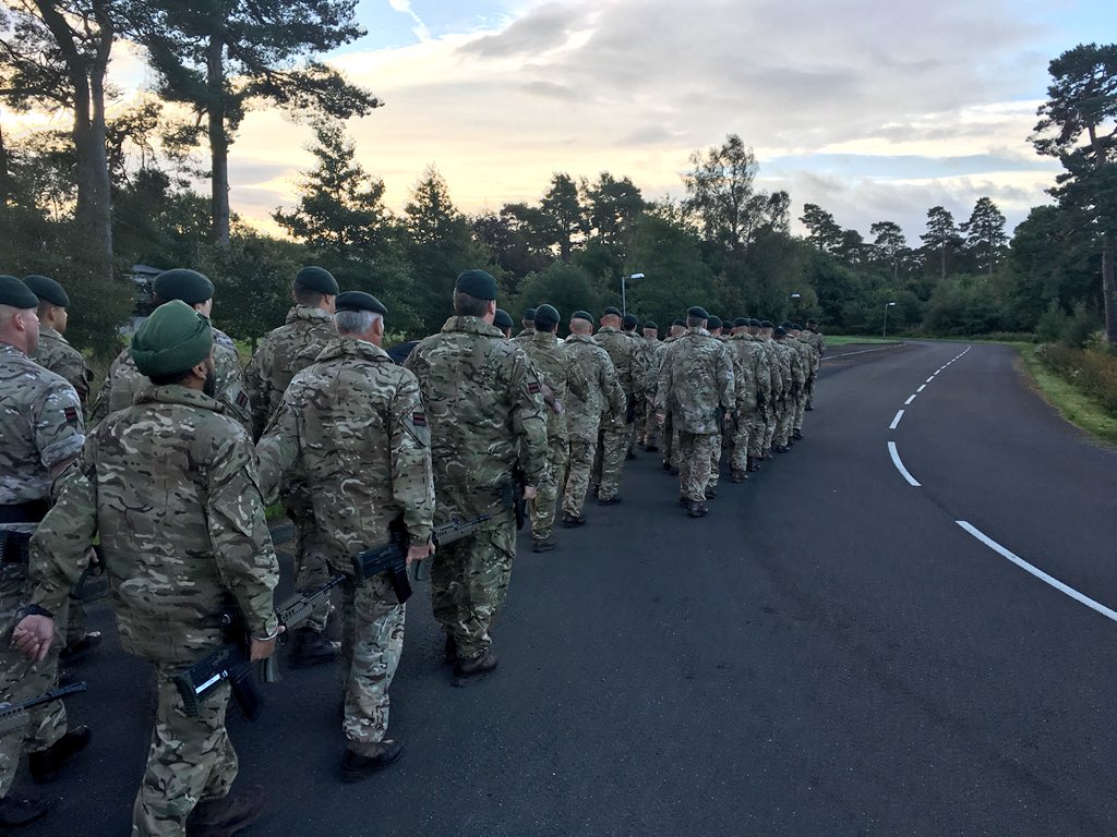 8RIFLES's tweet photo. The battalion are getting ready for Freedom Parades this Saturday. Come see us at 1000 in Wakefield and 1400 in Leeds! Drill is a pill that must be taken daily... https://t.co/KFfqEtKPVq