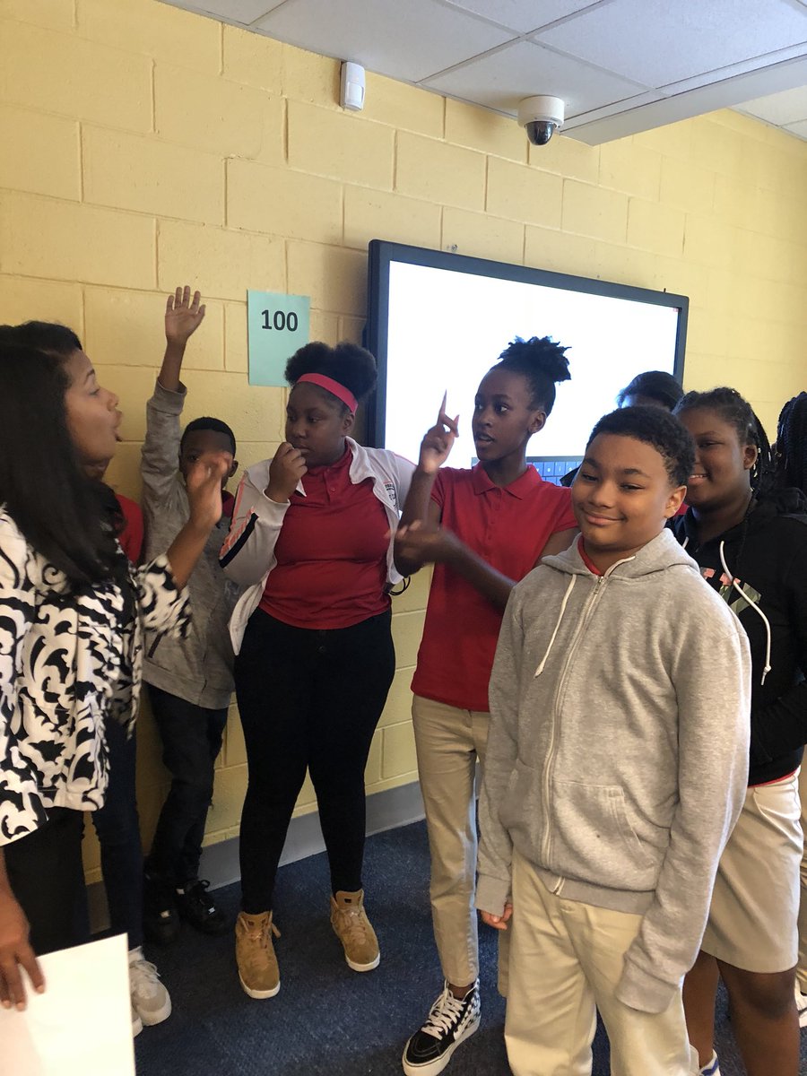 apsyoungms's tweet photo. Sixth grade counselor Mrs. Abrams working with 6th grade SEL students on resolving conflict. #JCY #itsamovement https://t.co/tNx5y2WPCq