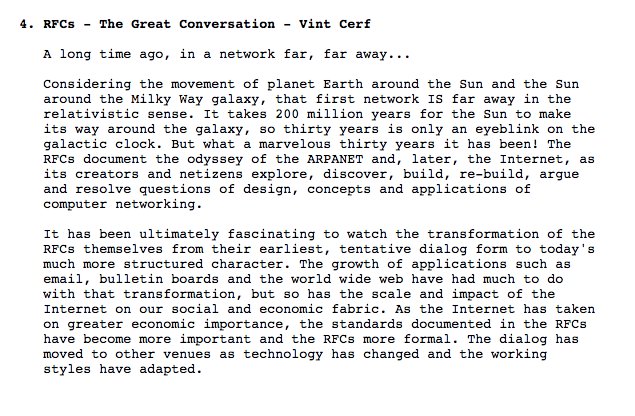 jim_boulton's tweet image. A long time ago, in a network far, far away... tools.ietf.org/html/rfc2555
#RFC #RequestForComments