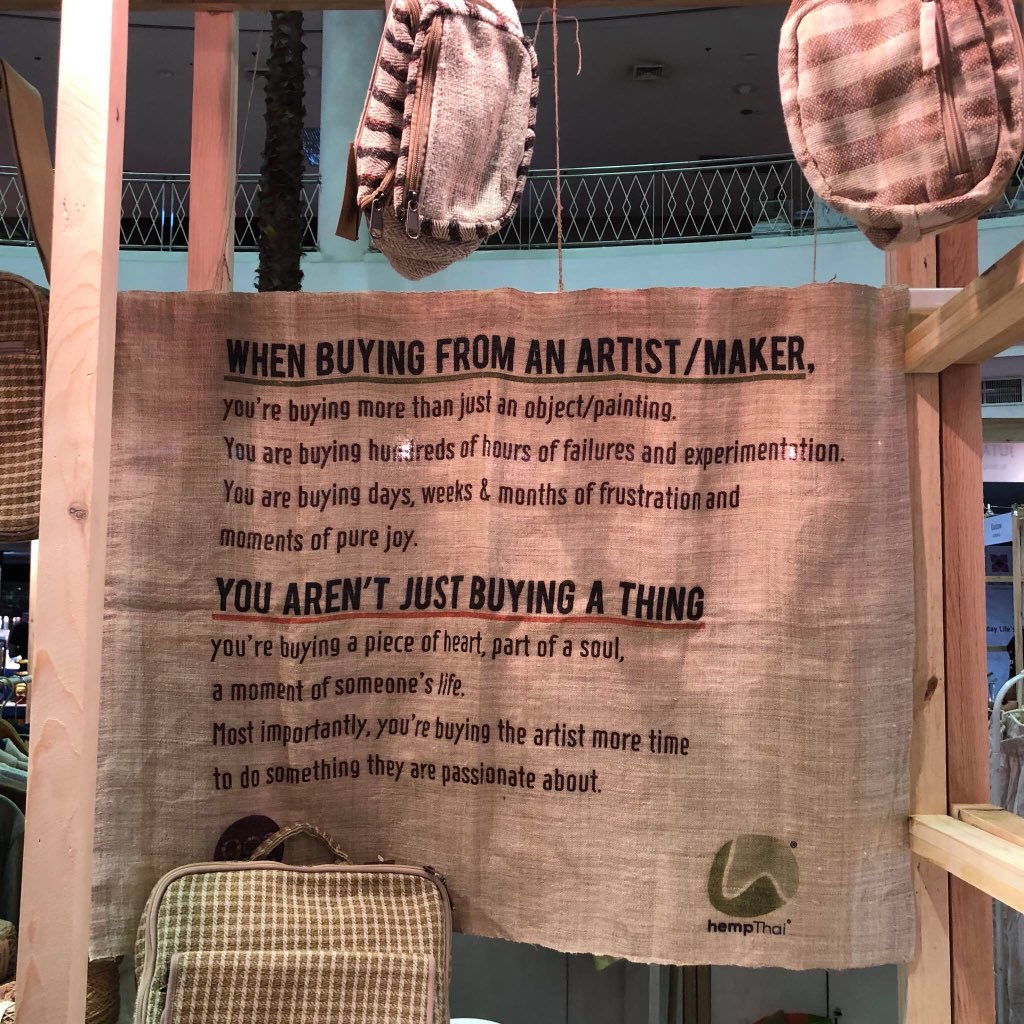 olivedd's tweet image. From heart to heart , from soul to soul. #hempthai #Sustainable #Workathome