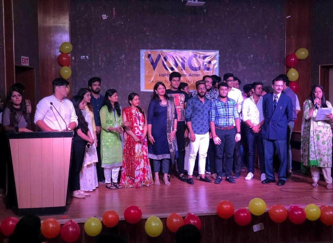 noidaagbs's tweet photo. "VOICE: Lights Camera &amp; Action"-
An Intra AGBS,Noida Skit Competition exclusively for BBA Students! Wonderful performances!!#Skit #SkitCompetition #AGBS #AGBSNoida #MBA #BBA #BBAAdmissions #MBAAdmisssions https://t.co/O9rZbowGlC