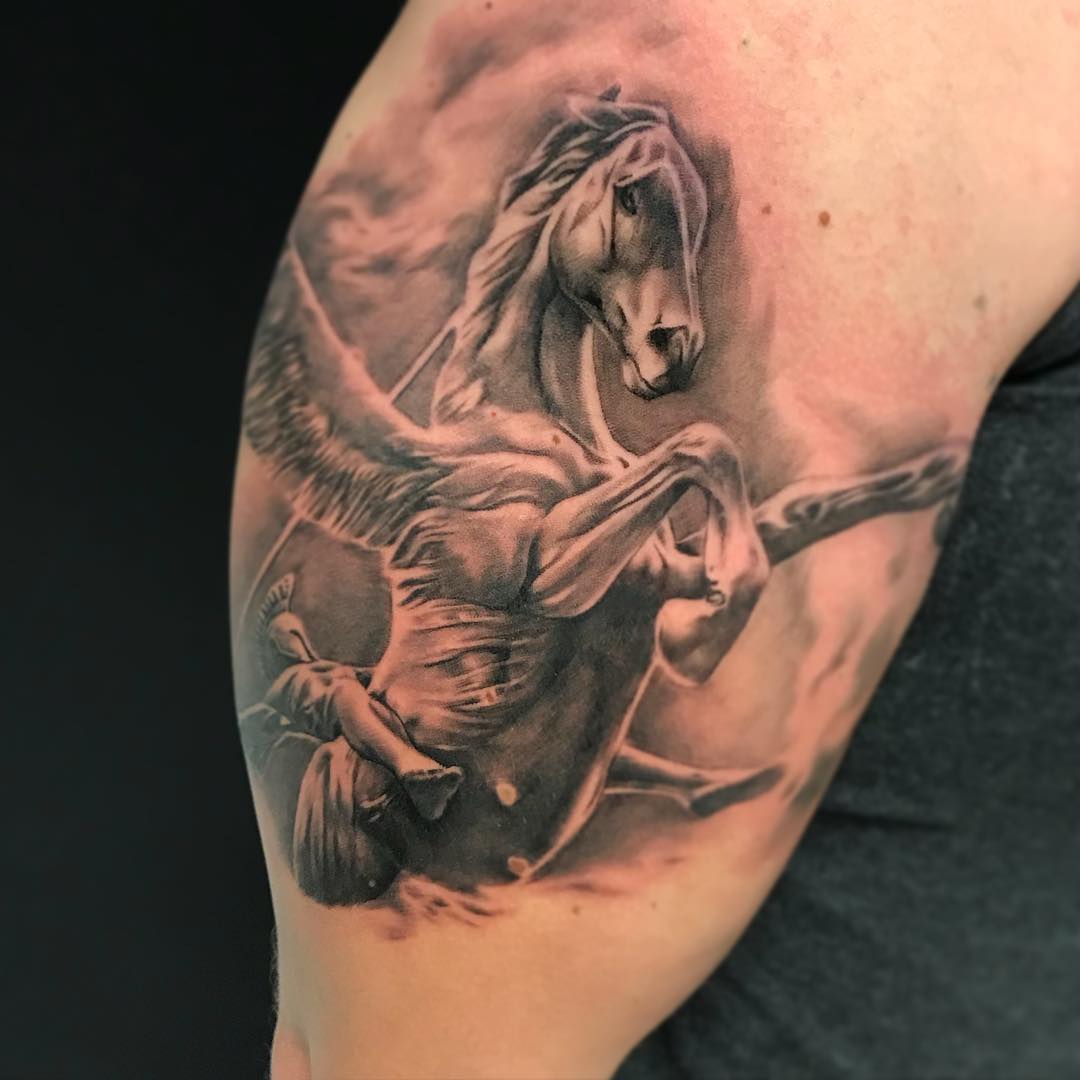 Top 30 Amazing Horse Tattoo Design Ideas 2023 Updated  Saved Tattoo