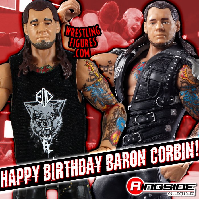RingsideC's tweet photo. Happy Birthday to #WWESuperstar @BaronCorbinWWE! Shop his #Mattel #WWE Figures at https://t.co/XfQnRTMtk7! #BaronCorbin #ConstableCorbin #Raw #SDLive https://t.co/wKpyTg714F