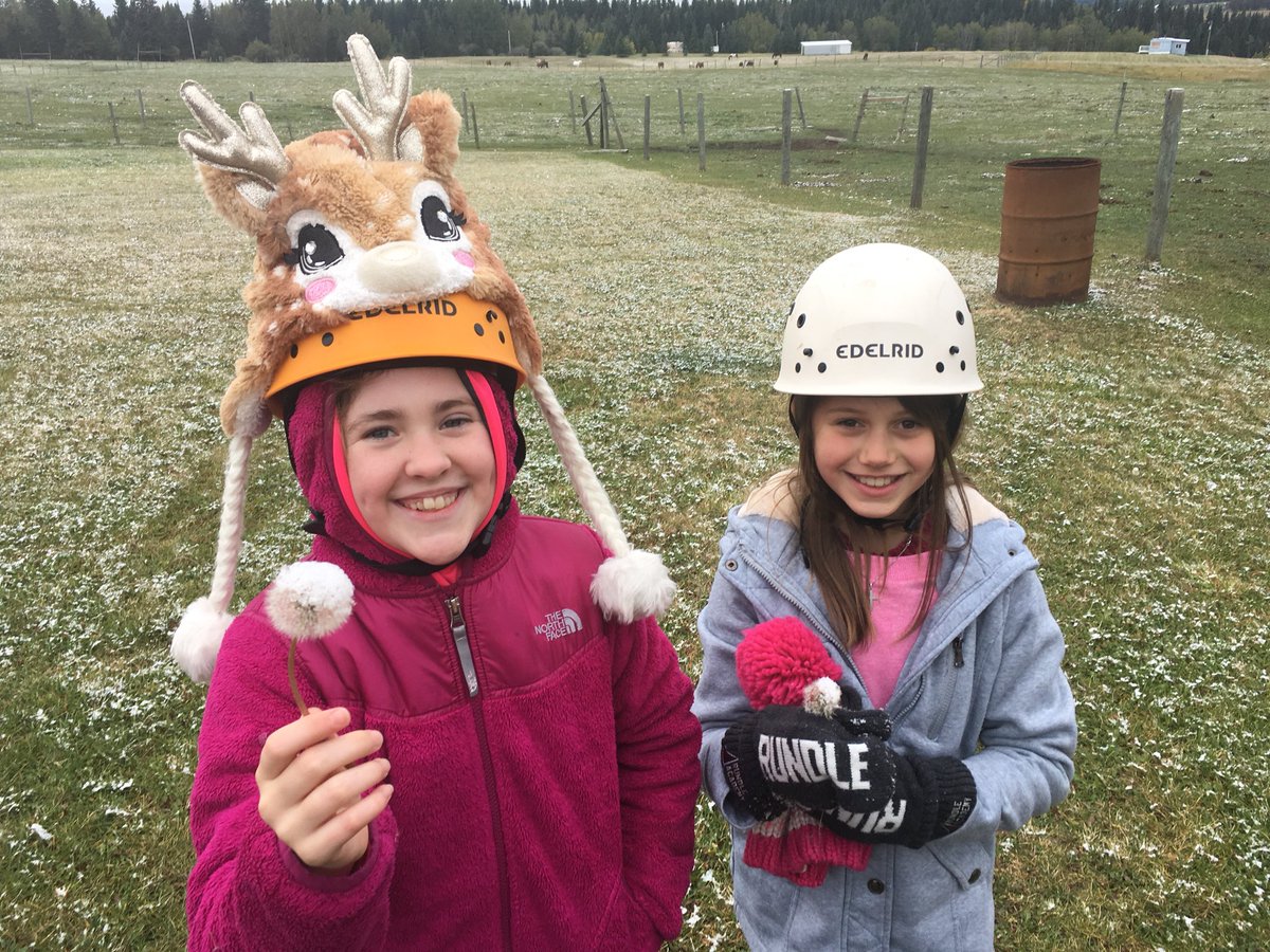 A bit of snow but still a great time at camp! <a href="/rundleacademy/">Rundle Academy</a>